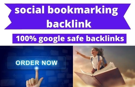 I will provide SEO friendly 70 social bookmarking backlinks