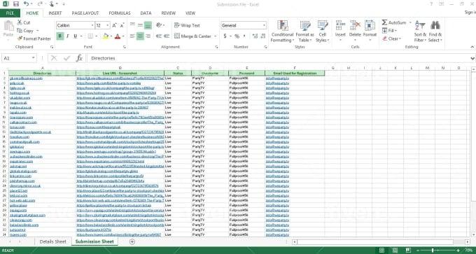 I will do local citations and directory submission