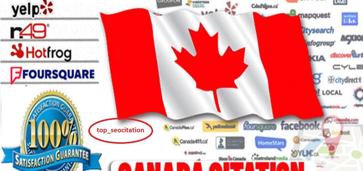 I will do 200 canada local citations for local business
