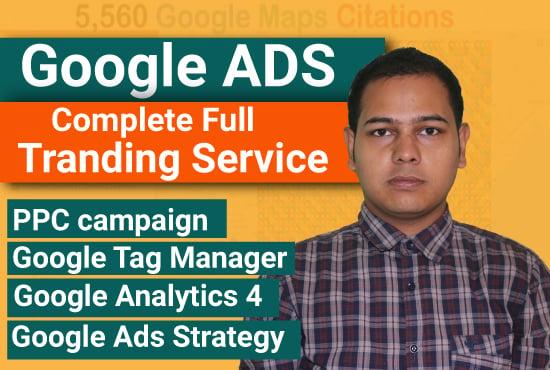 I will set up google ads PPC campaign GTM and ga4