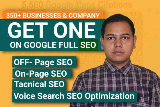 I will rank your site on first page with complete SEO service