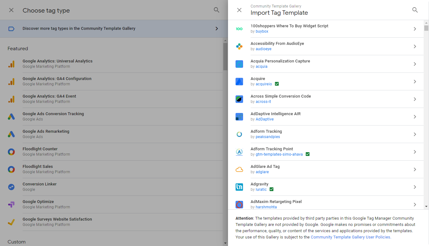 I will setup or fix google tag manager 430 tag right now