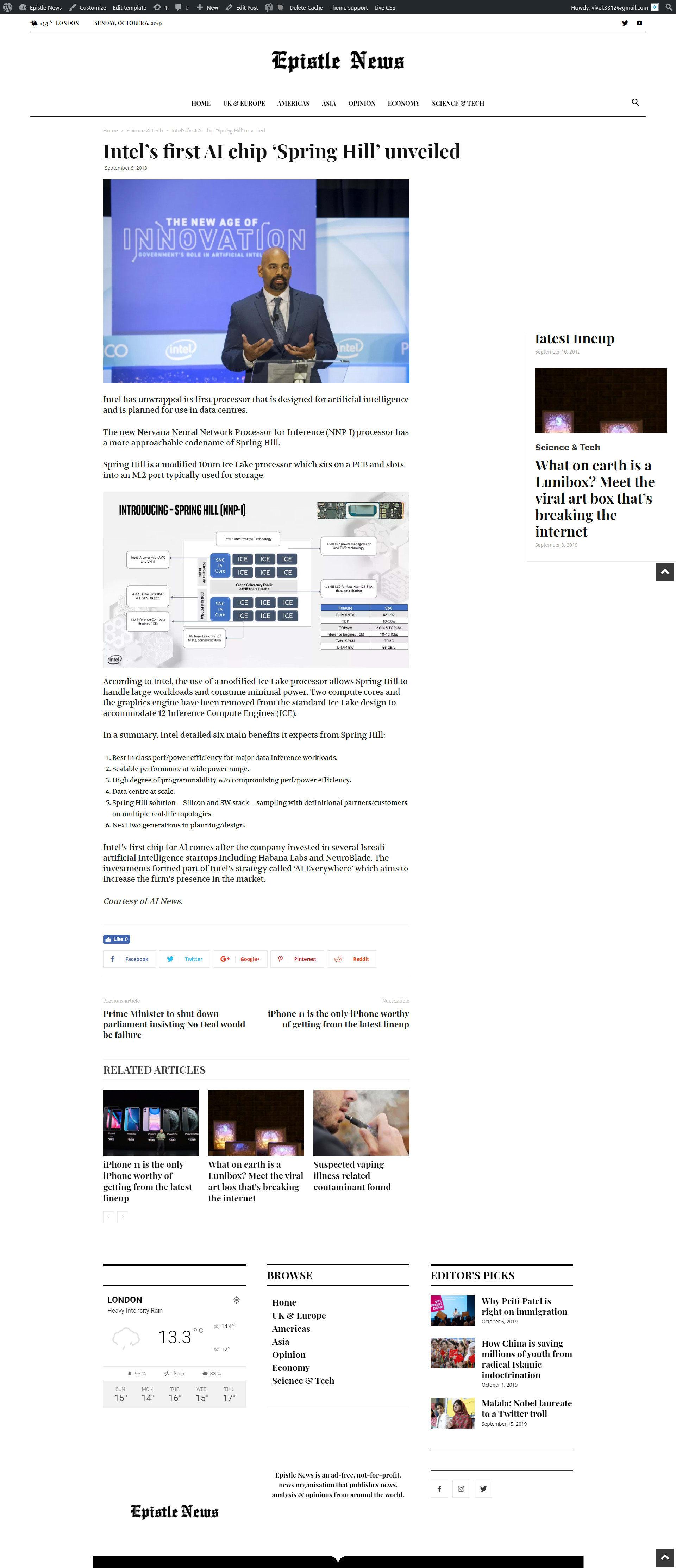 I will publish your article or press release on a reputed news website