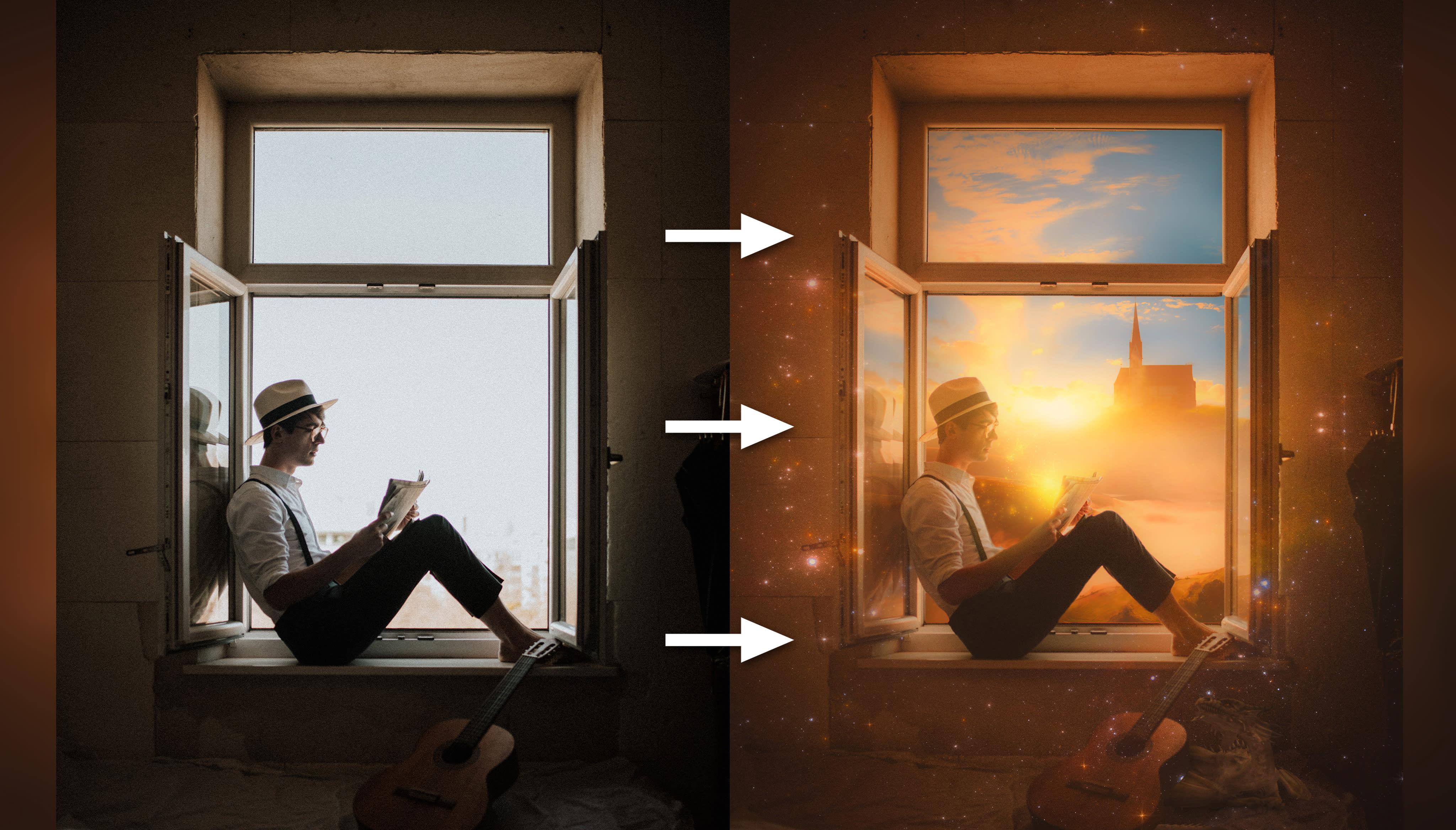 I will do photo manipulations and edit images in photoshop