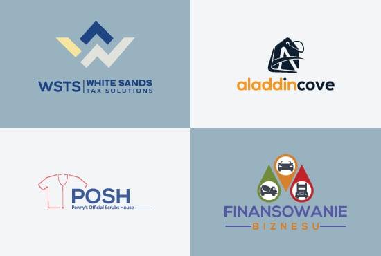 Design Professional custom/ minimalist/ modern/ unique Logo for your business.