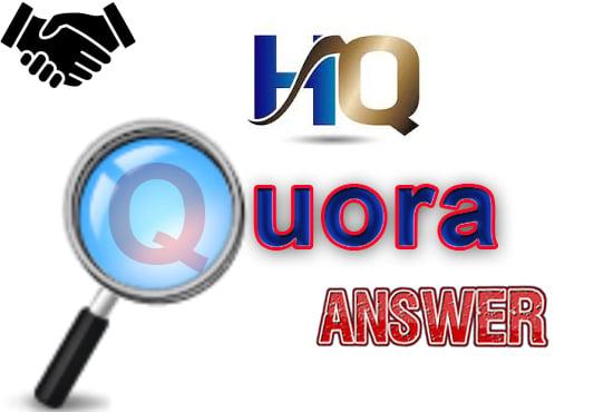 I will provide 10 High Quality Quora answers and URL