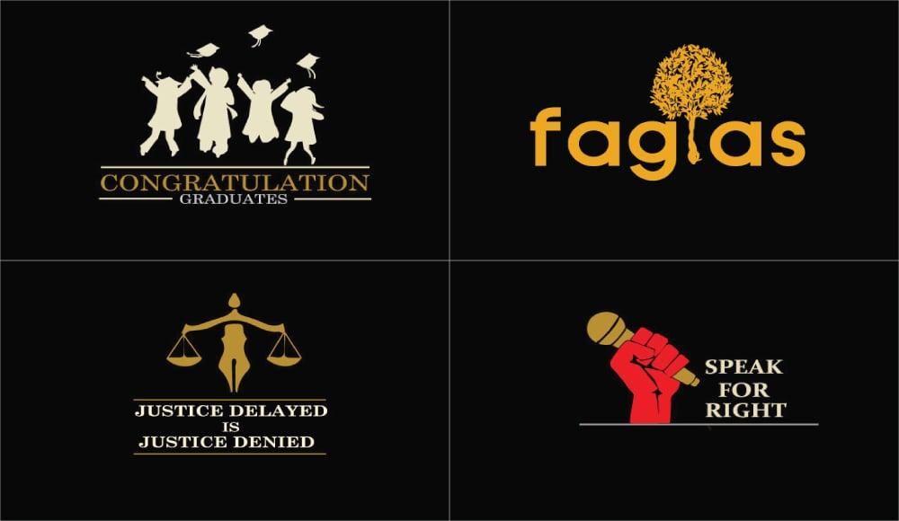 I will Design Unique and Modern Minimalist Logo for you with in 24 hour