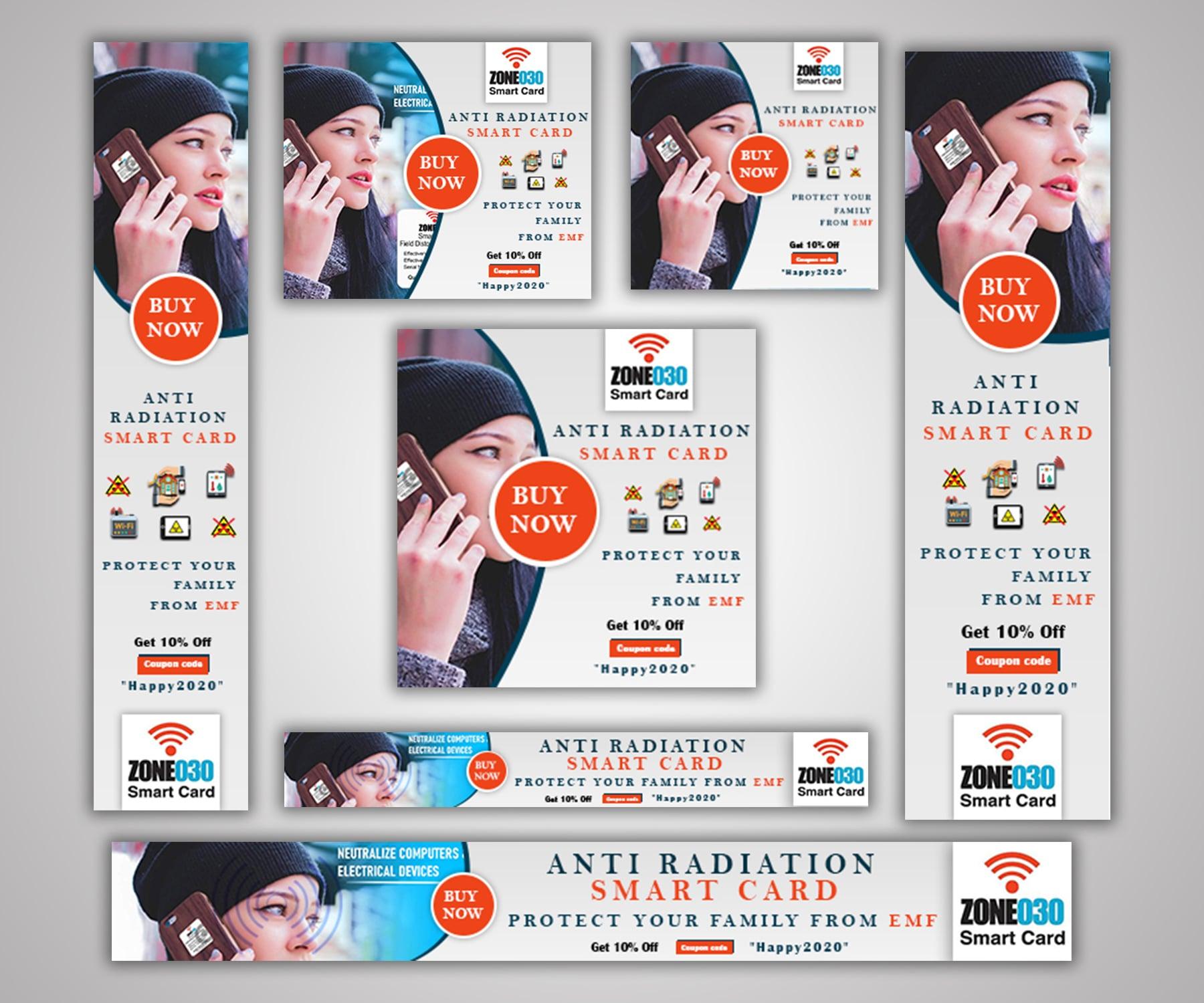 I will design attractive banner ads for google ads