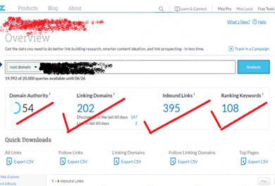 increase MOZ DA | Domain Authority 30 plus 