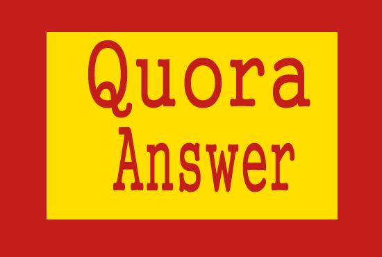 I will Provide 25 Unique Quora answer with Website Keyword and Clickable Backlinks