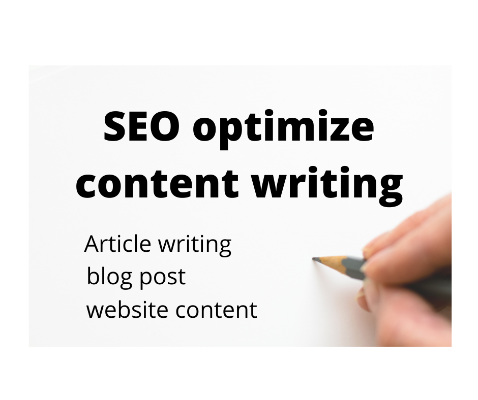 I will write SEO friendly content for your website & blogs .