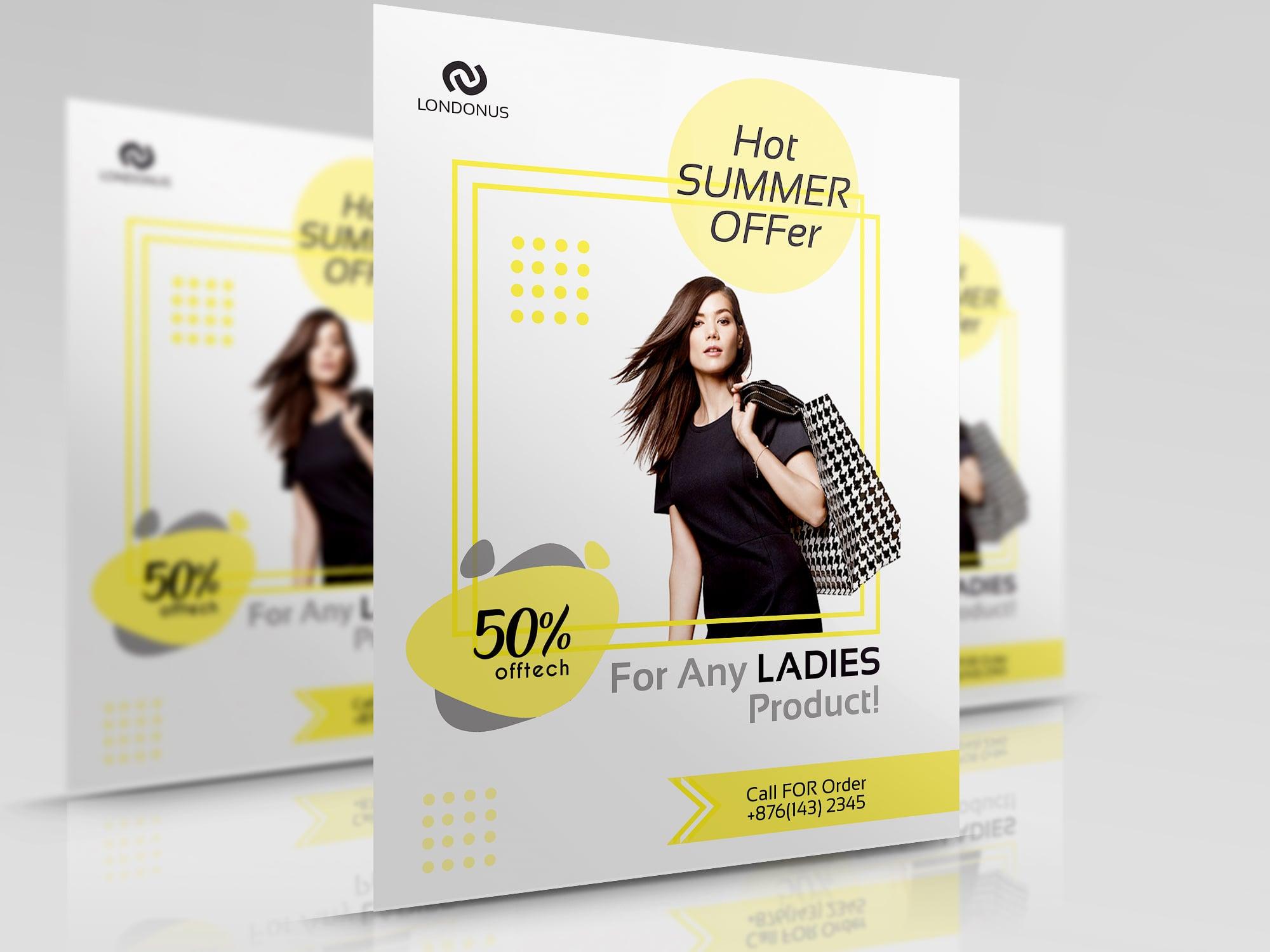 I will do professional flyer design with unlimited revision 