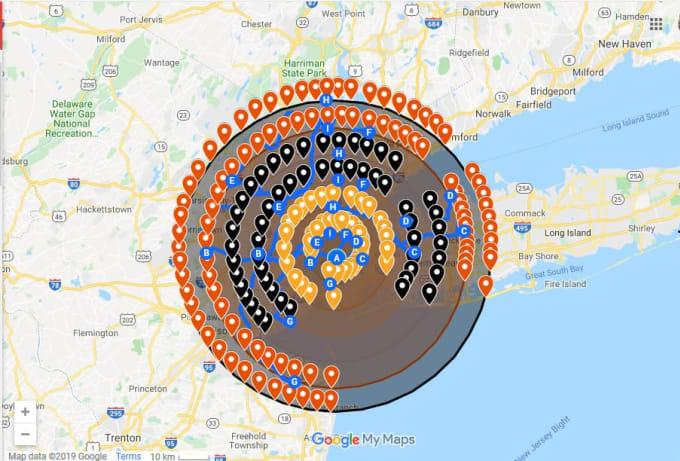  Create 500 google map point listing with local SEO