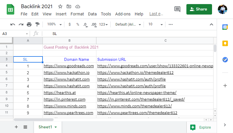 High Quality SEO Backlinks Service for Google Ranking