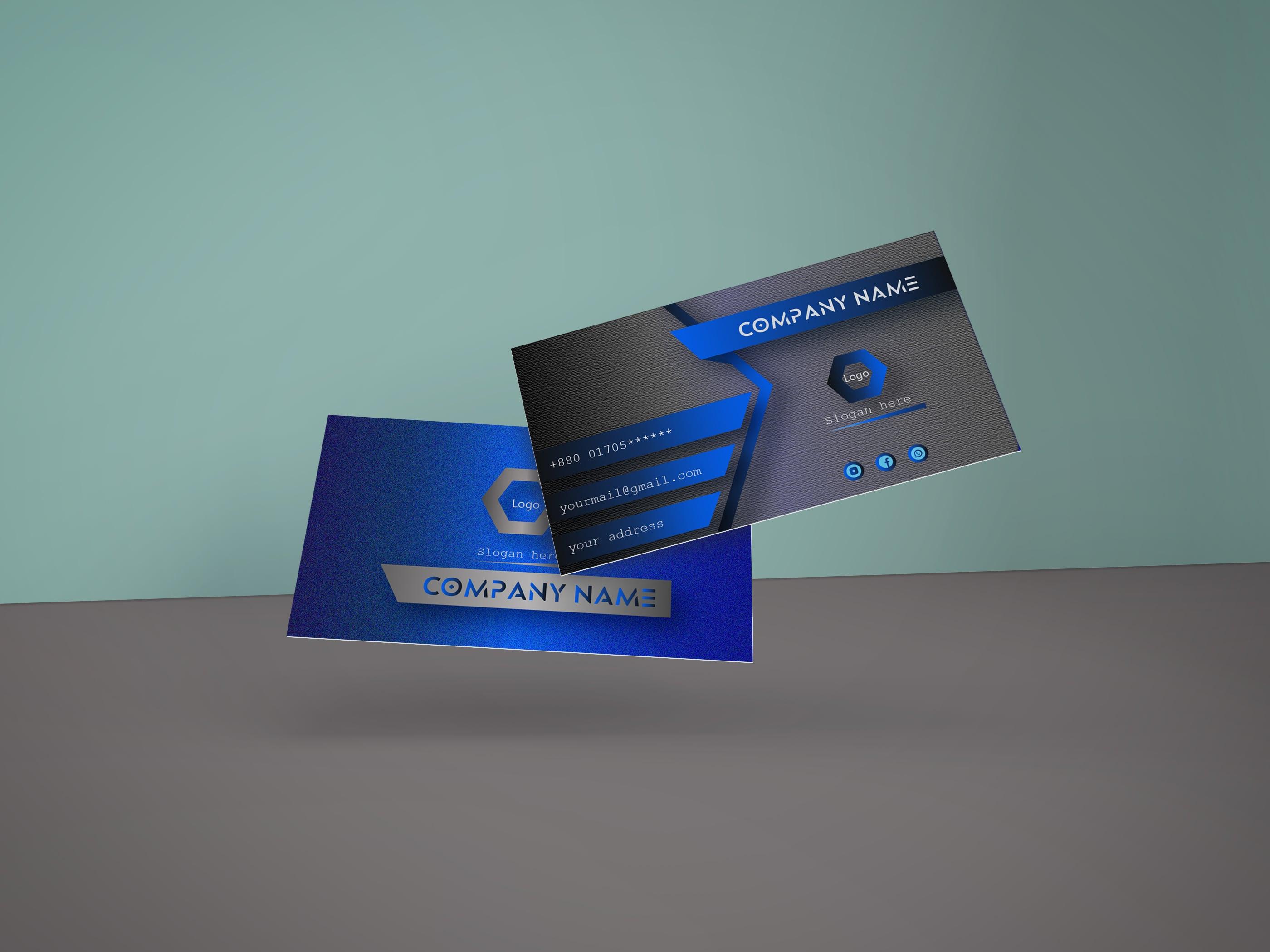 I'll create your premium Business Card within 24 hours.