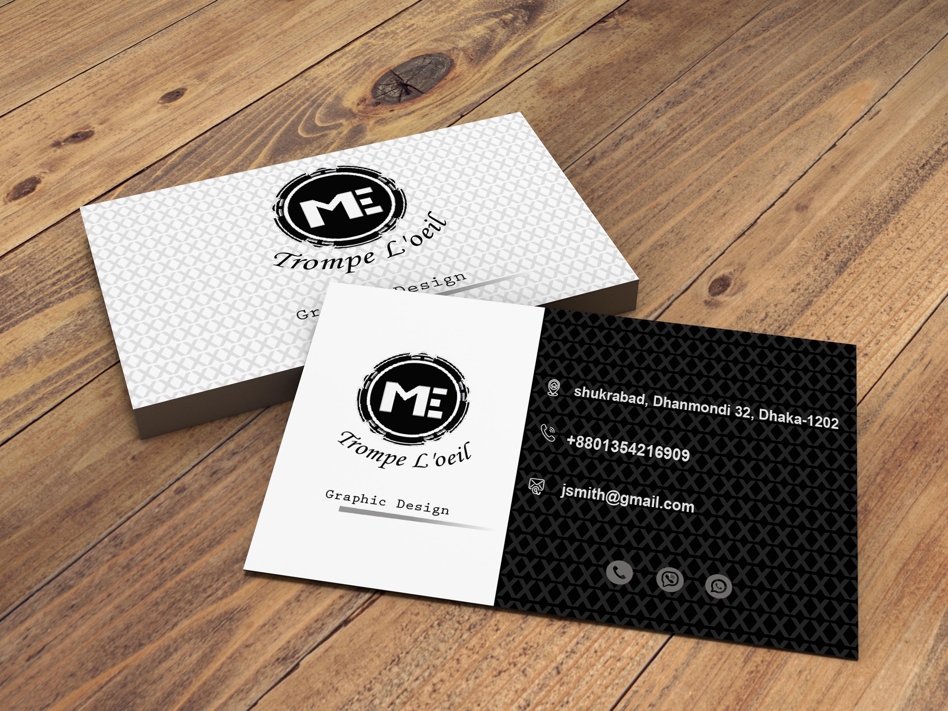 I'll create your premium Business Card within 24 hours.