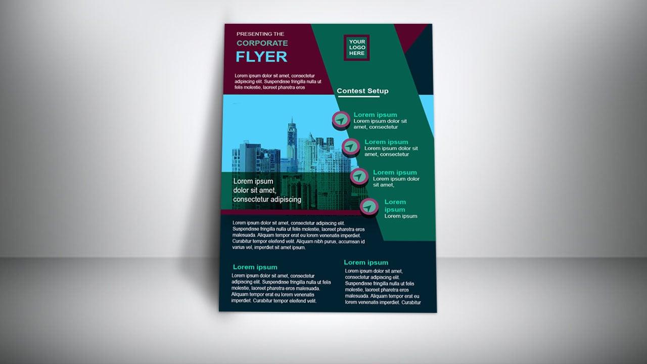 I can make eye-catching Flyers within 24 hours