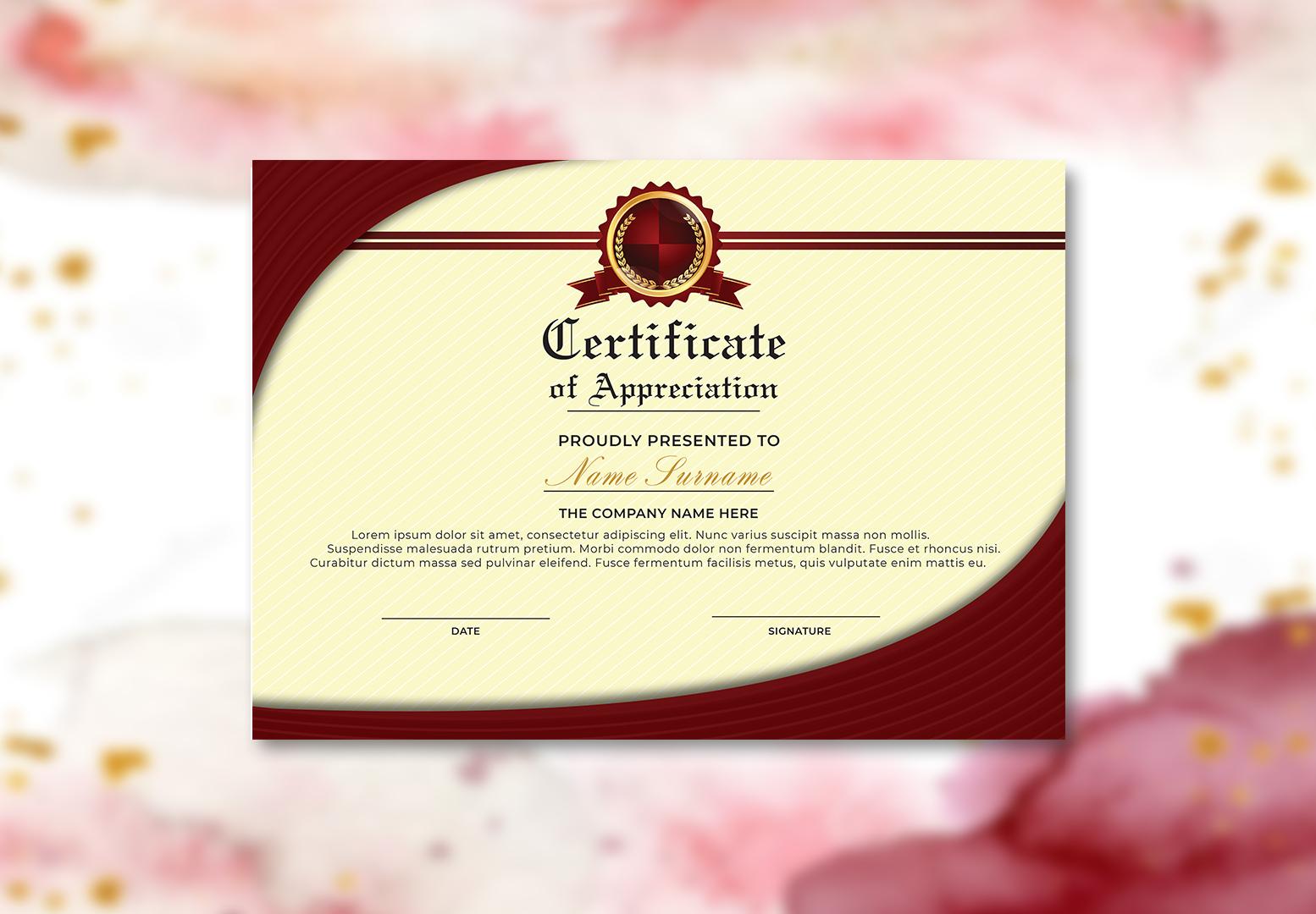 I can prepare diversity of Certificate designs within 24 hours