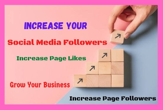Increase social media follower and page reach organically and Growth your Business 