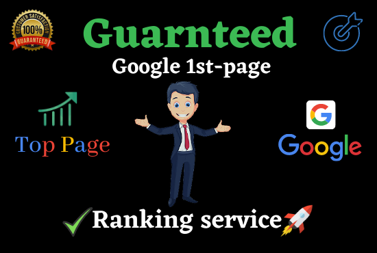 Offer for you Guaranteed Google 1st Page Ranking with White Hat Link building