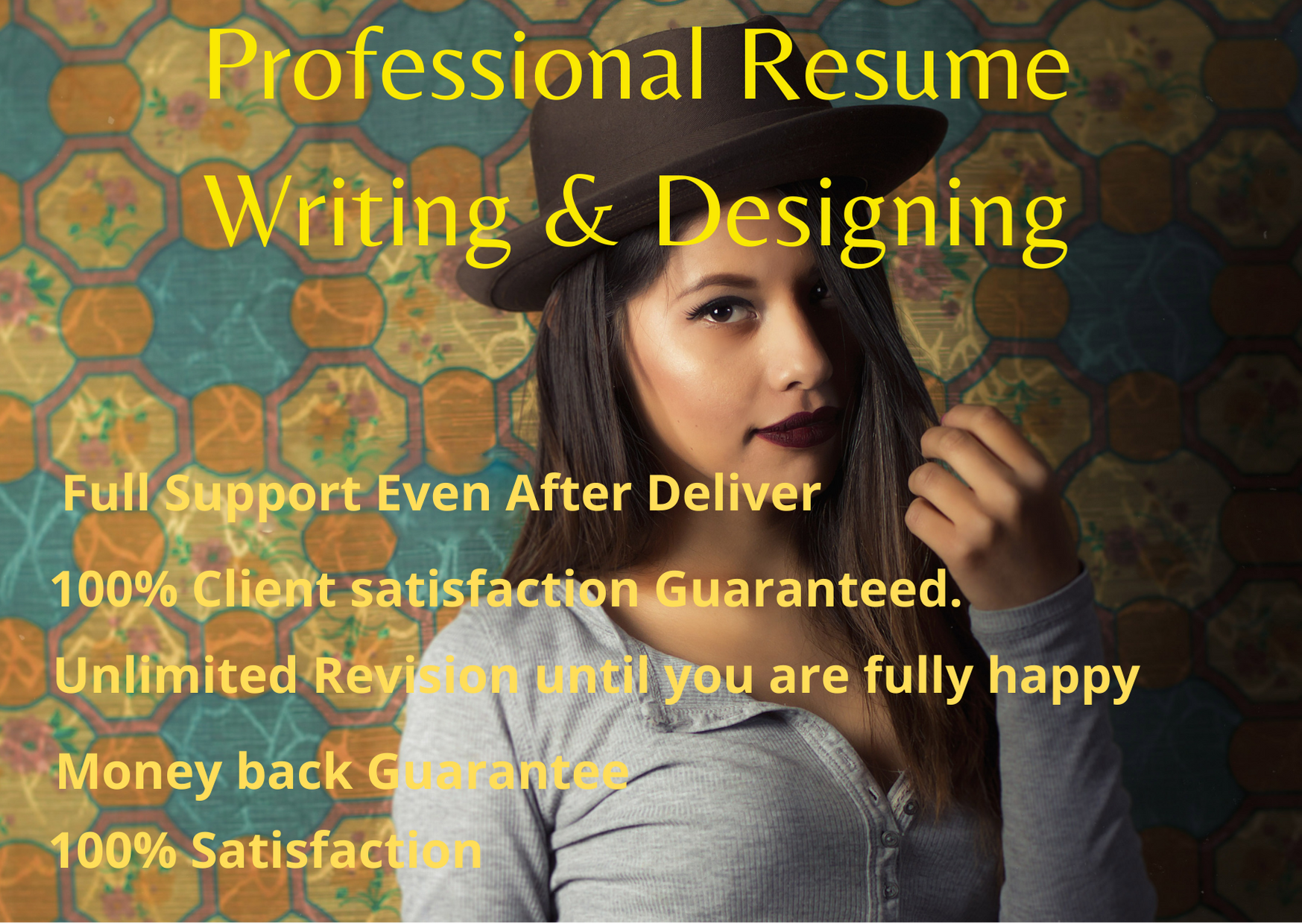 I will provide professional resume writing and designing service for you 