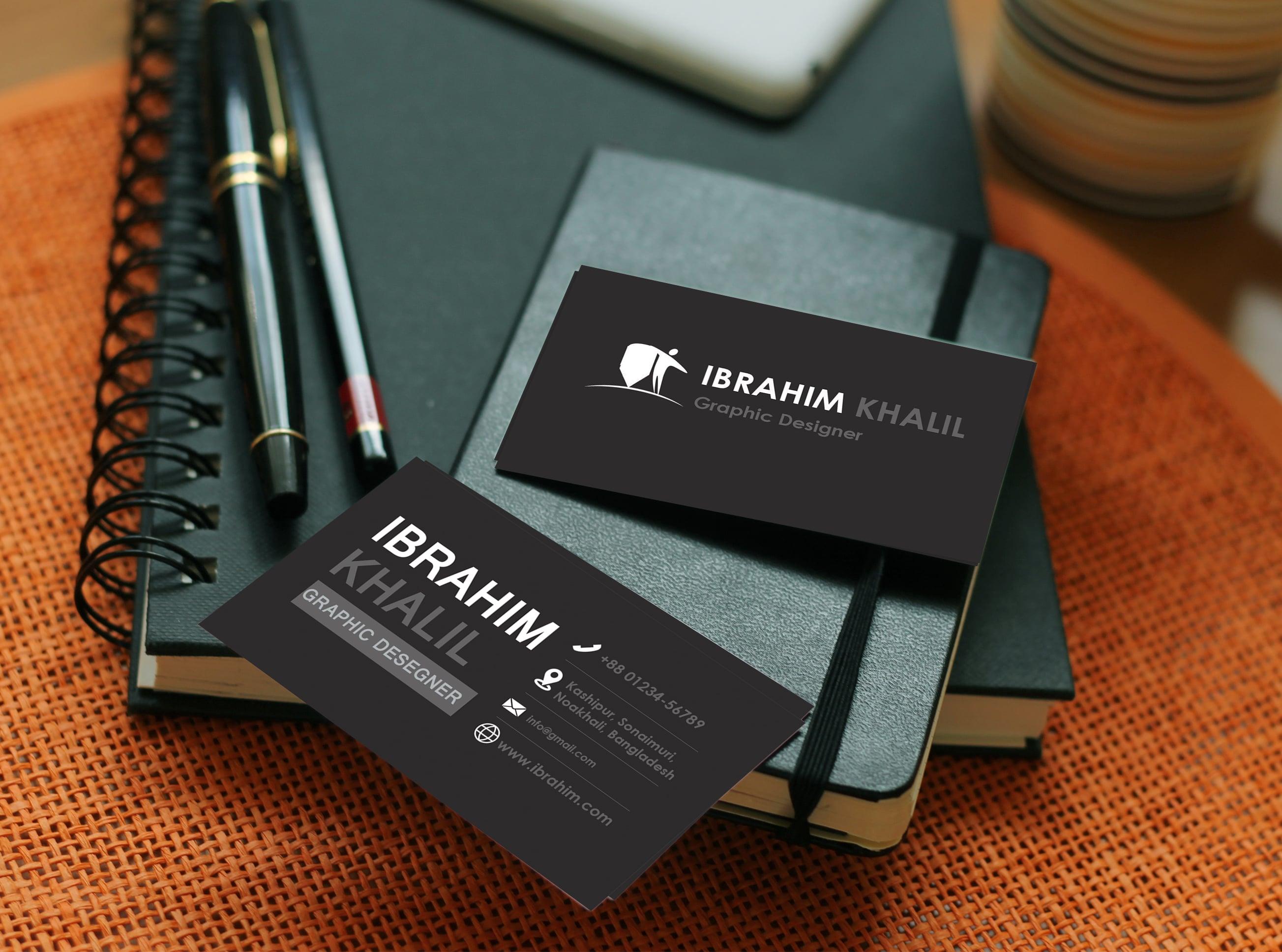 I will do extravagance business card plan