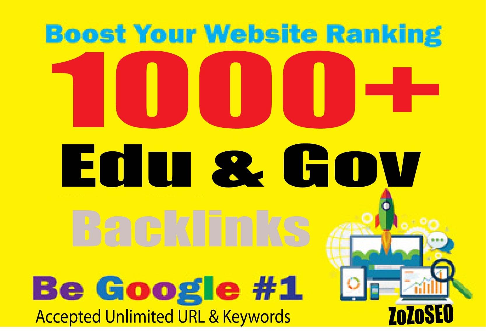 1000+ Edu & Gov Backlinks For Increase Your Ranking
