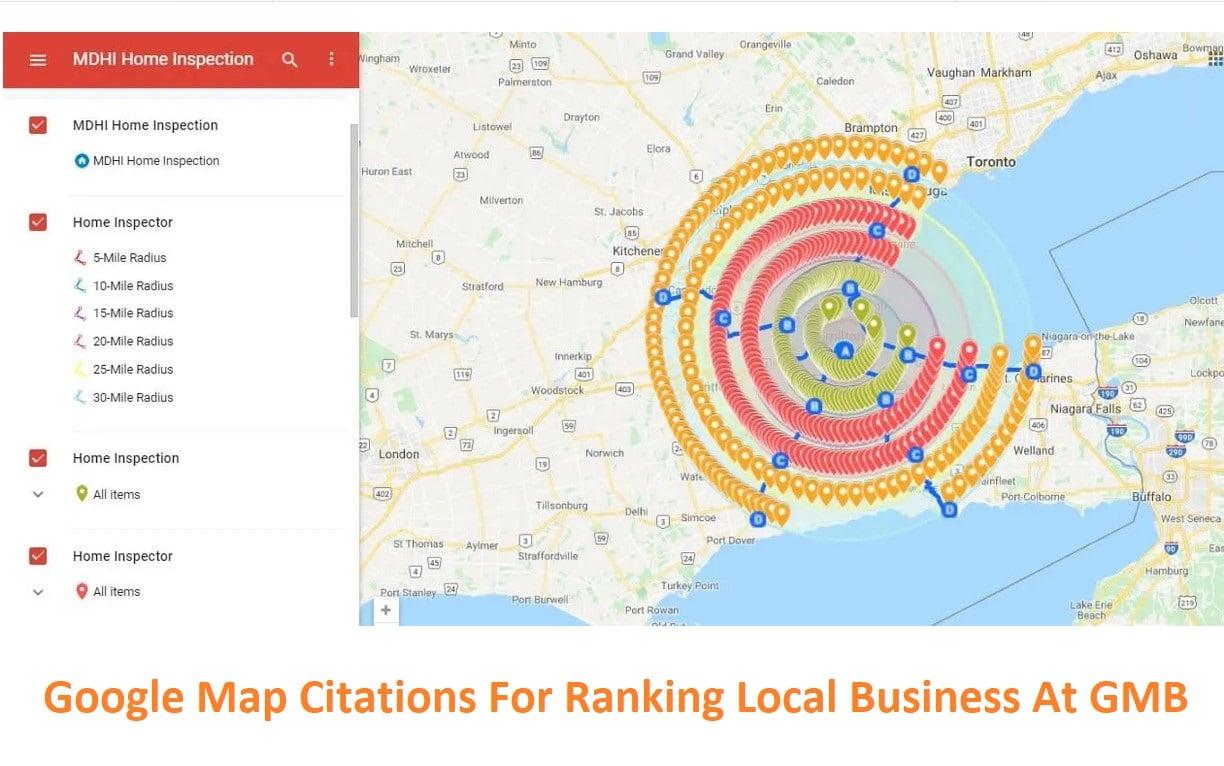 I will do 300 Google Map Citations with Local Listing at GMB