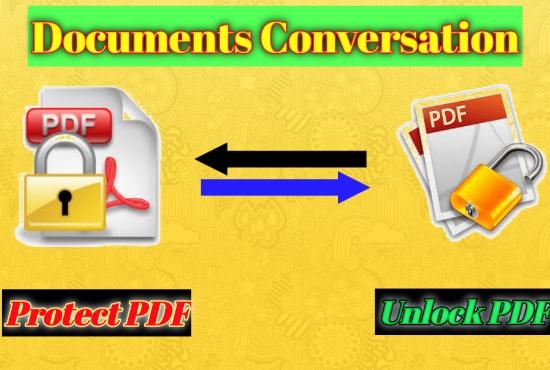 I Will Convert PDF file to word . excel , PowerPoint And Much More