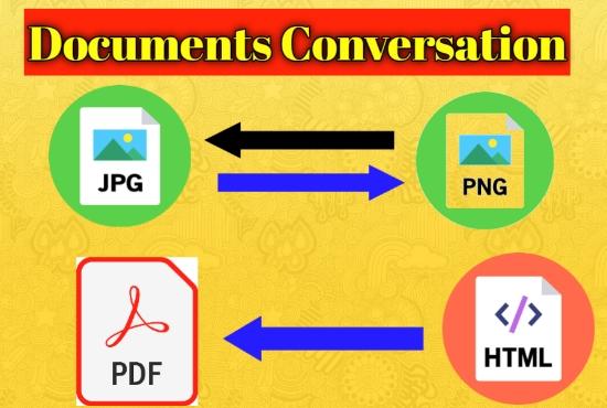 I Will Convert PDF file to word . excel , PowerPoint And Much More
