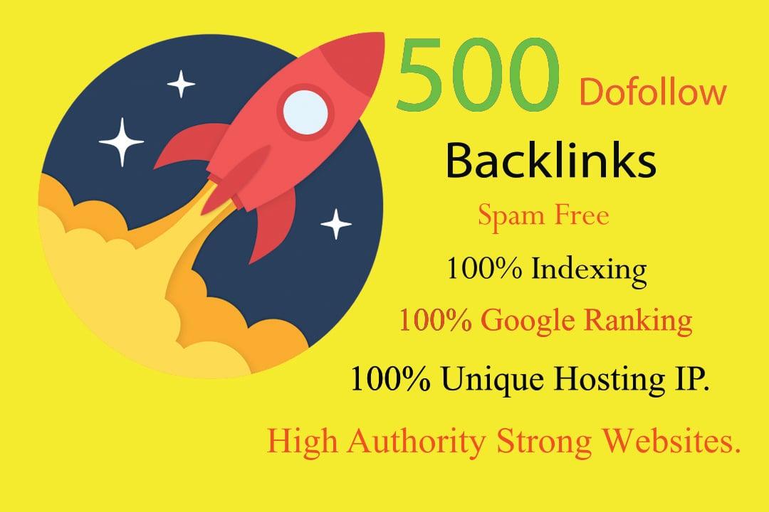 I will Build 500 PBN Homepage Profile High DA-9 Dofollow Backlinlks For Your Website