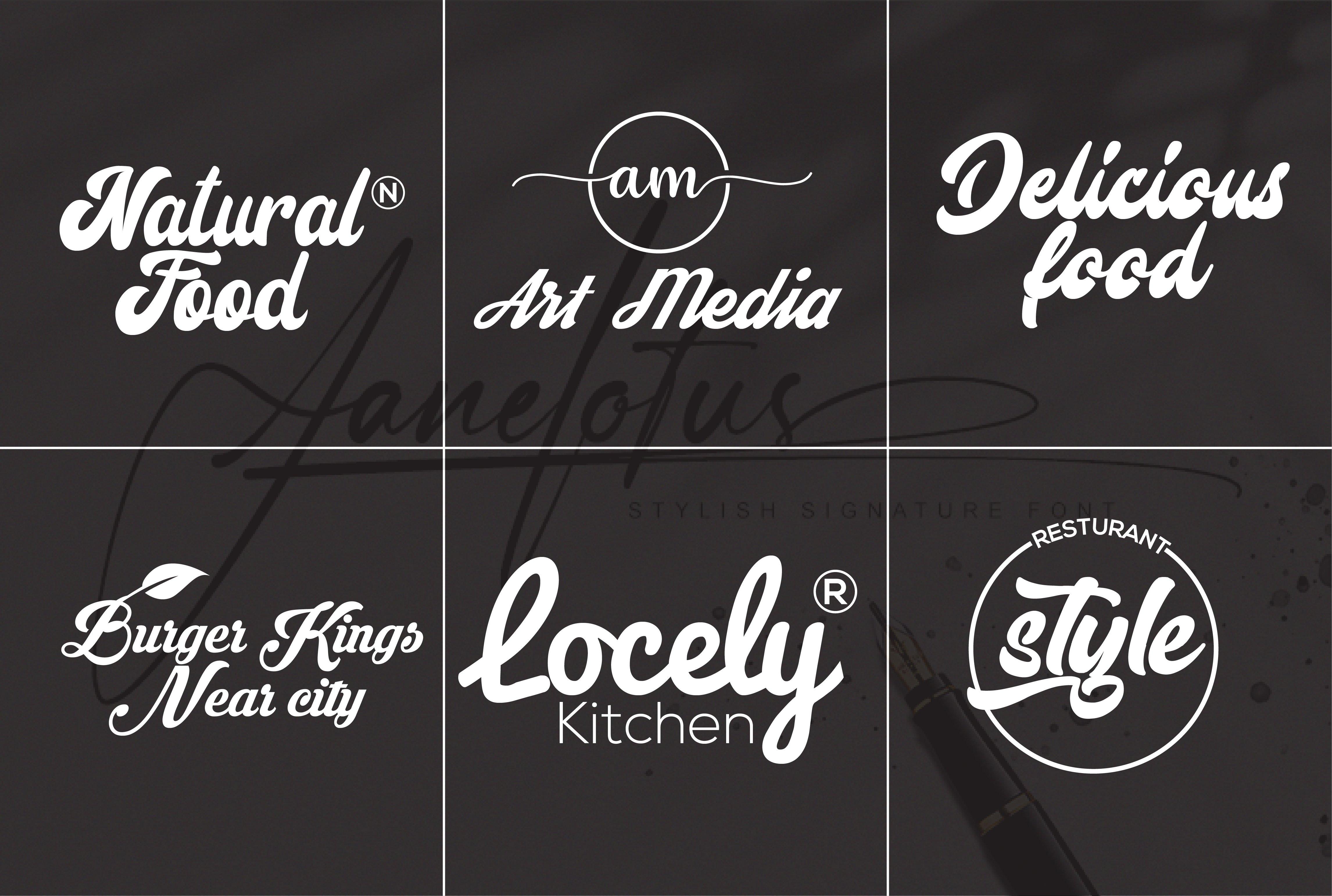 I will design signature, handwritten, Scripted, branding logo
