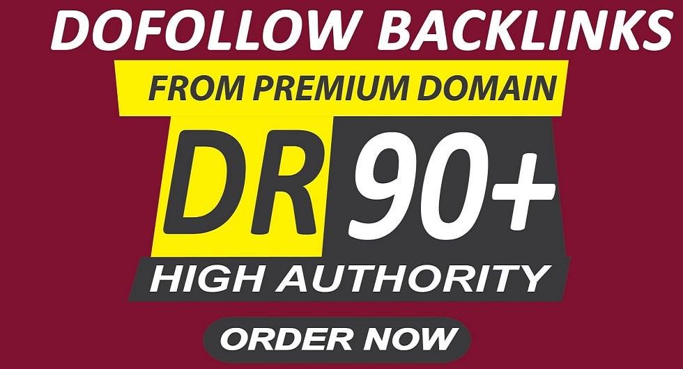 I will do manual high authority quality contextual seo Do-follow backlinks link building