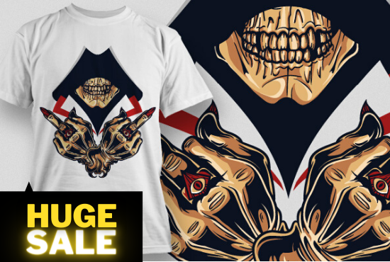 I will send you 23k t shirt designs for pod teespring shopify amazon printful redbubble