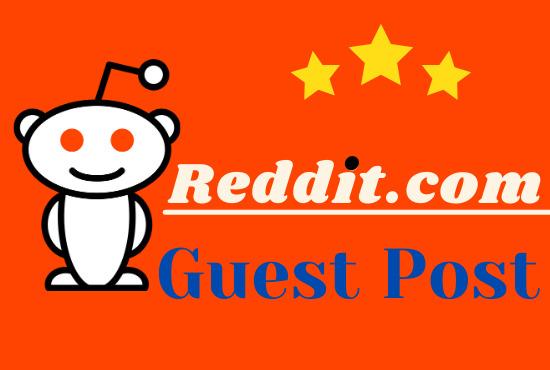 I will do manual 5 Powerful Reddit Post