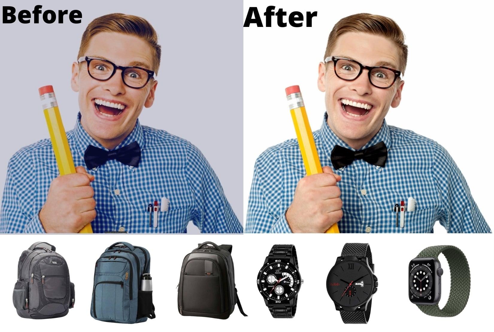 I will remove Background form any kind of 40 pictures professionally