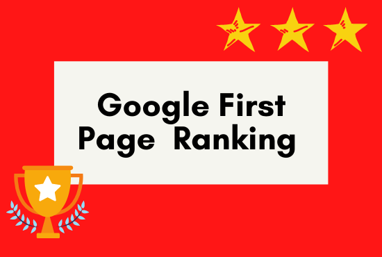 I will provide you the best service on google 1st page ranking.