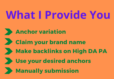Manually 20 Do-follow Web 2.0 Profile Backlinks Creation