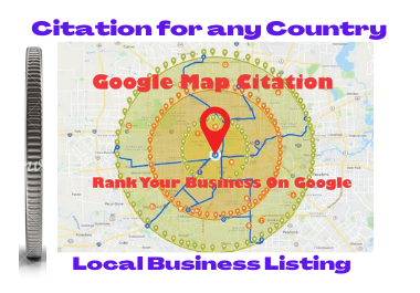 250 Google map citations for local seo local citations promote your business or website 