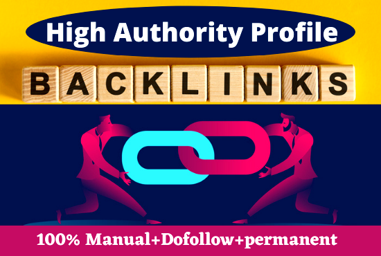 I will make 60 high Domin Authority Dofollow Profile Backlinks for off page SEO services