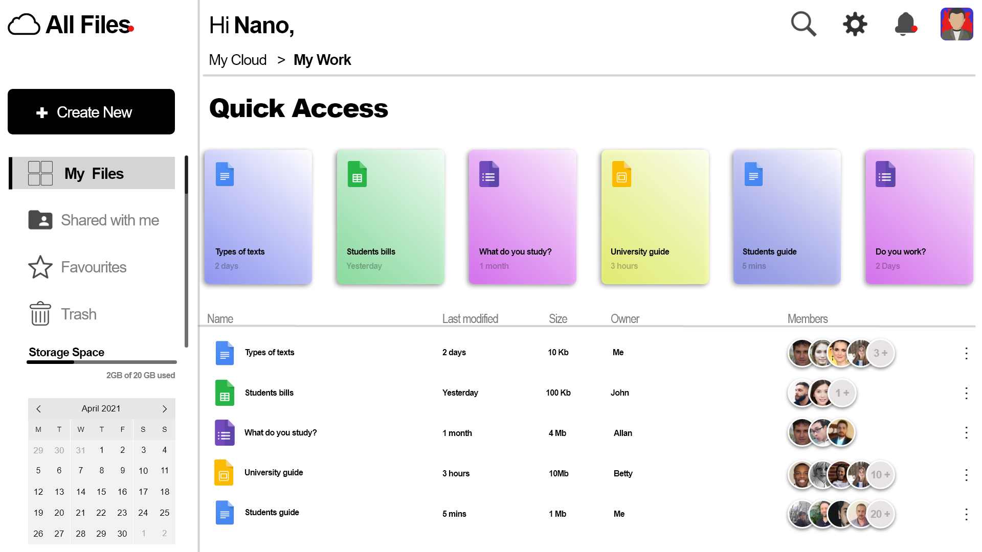 do UI UX design for you, web and mobile app
