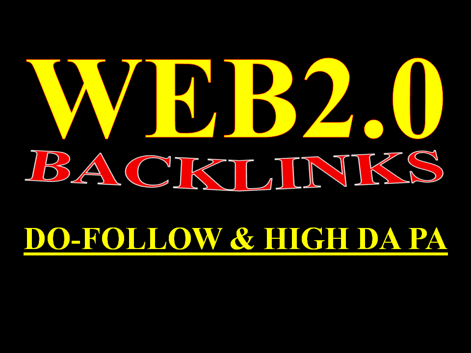 I will create 10 manual authority web 2.0 backlinks