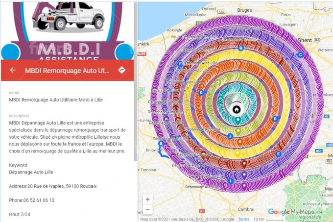 I will create 8000 google maps citations for ranking gmb and local business SEO