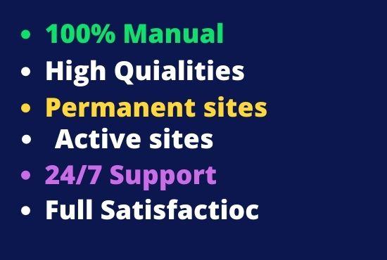 i will do 150 High Authority Directory Sumissions