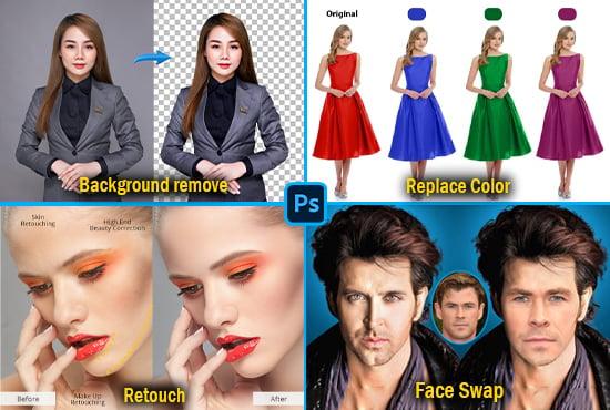 Any photoshop editing work, photo retouching, image editing quick delivery