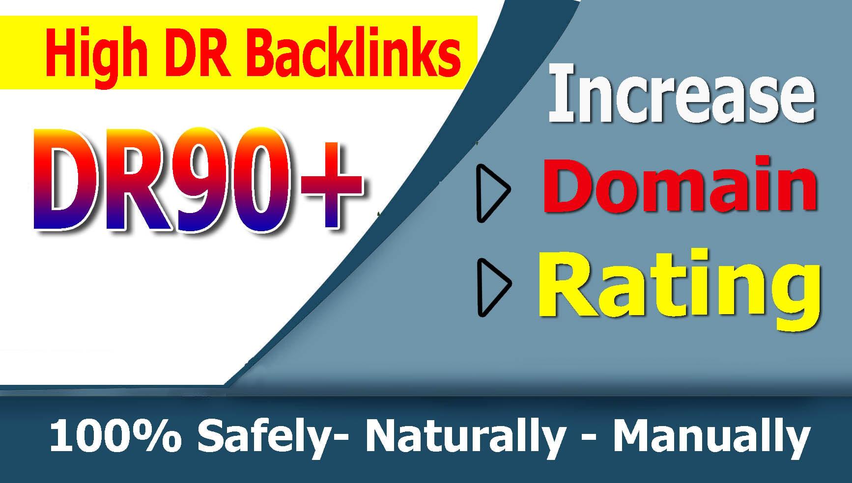 I will manually create 20 high DR90+ super web 2.0 backlinks site