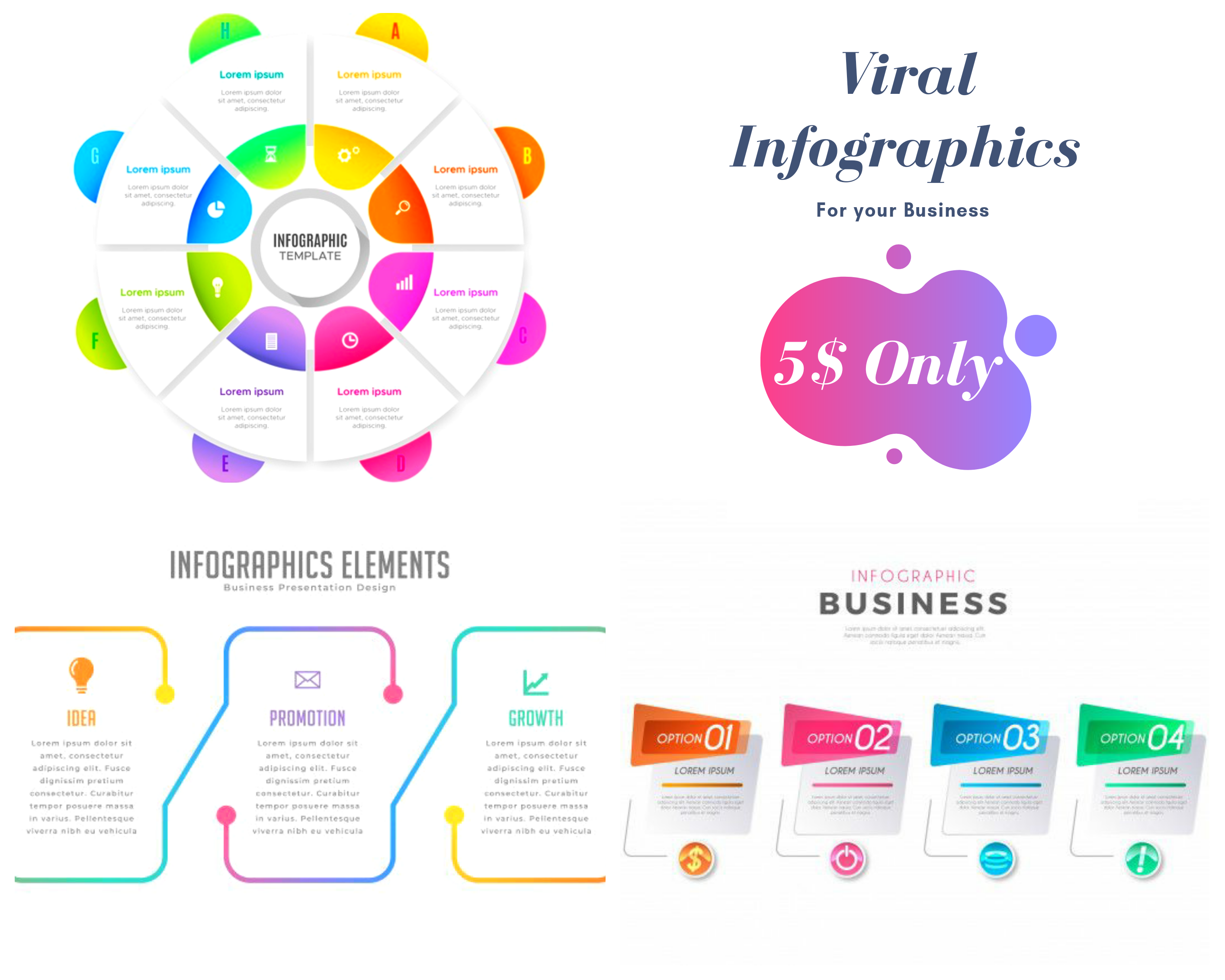 I will design professional Infographic in 24 hr