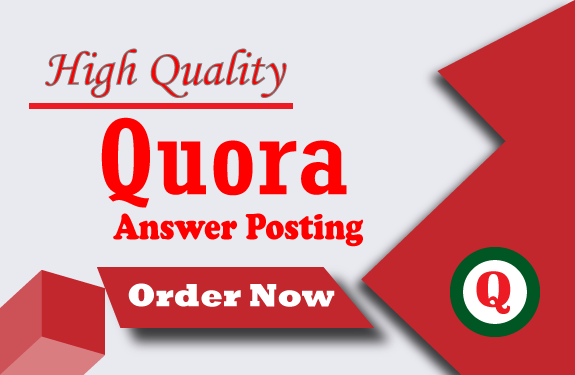 I Will Promote your High Quality 10 Quora Answer backlinks for your website 