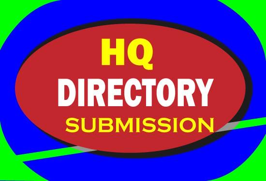 I will Do 100 Manually High Quality Directory Submission Backlinks 
