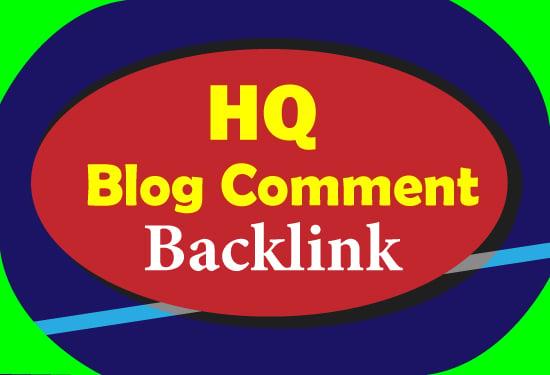 I will do create 50 niche related blog comments